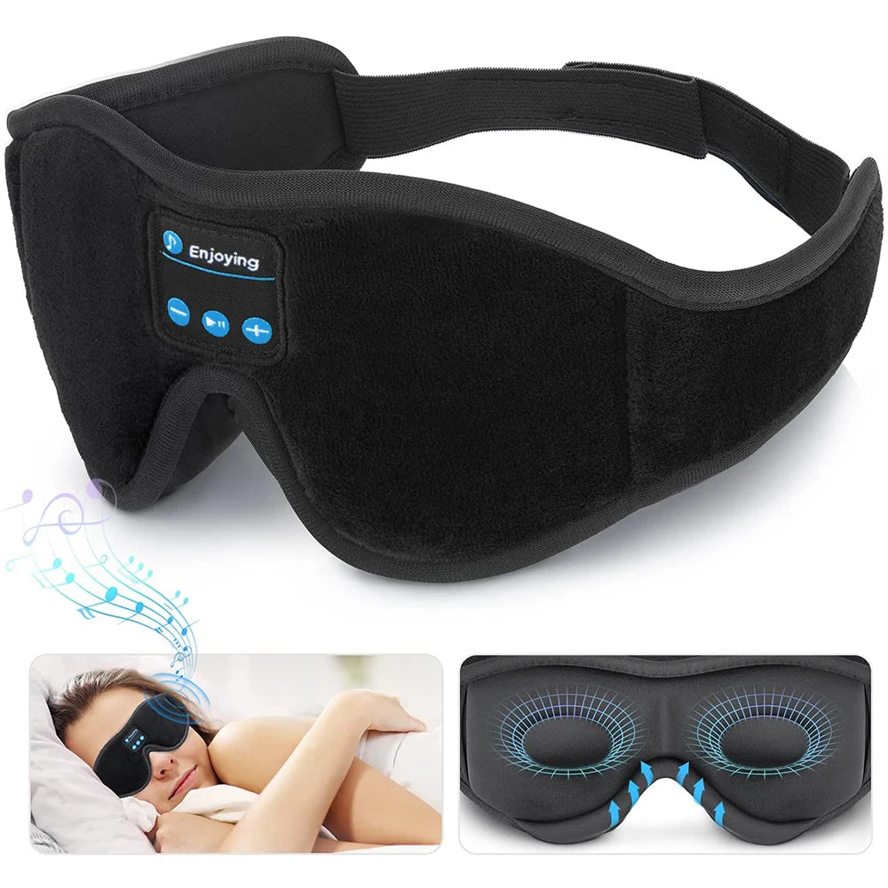 The "Blackout" Bluetooth Sleep Mask