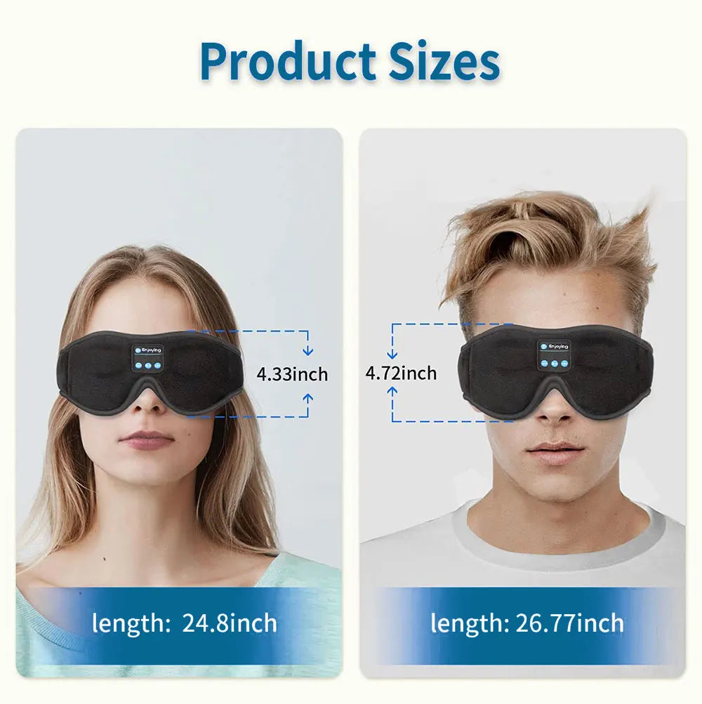 The "Blackout" Bluetooth Sleep Mask