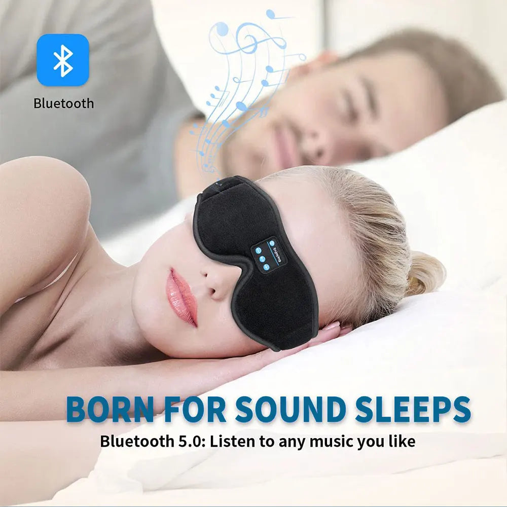 The "Blackout" Bluetooth Sleep Mask