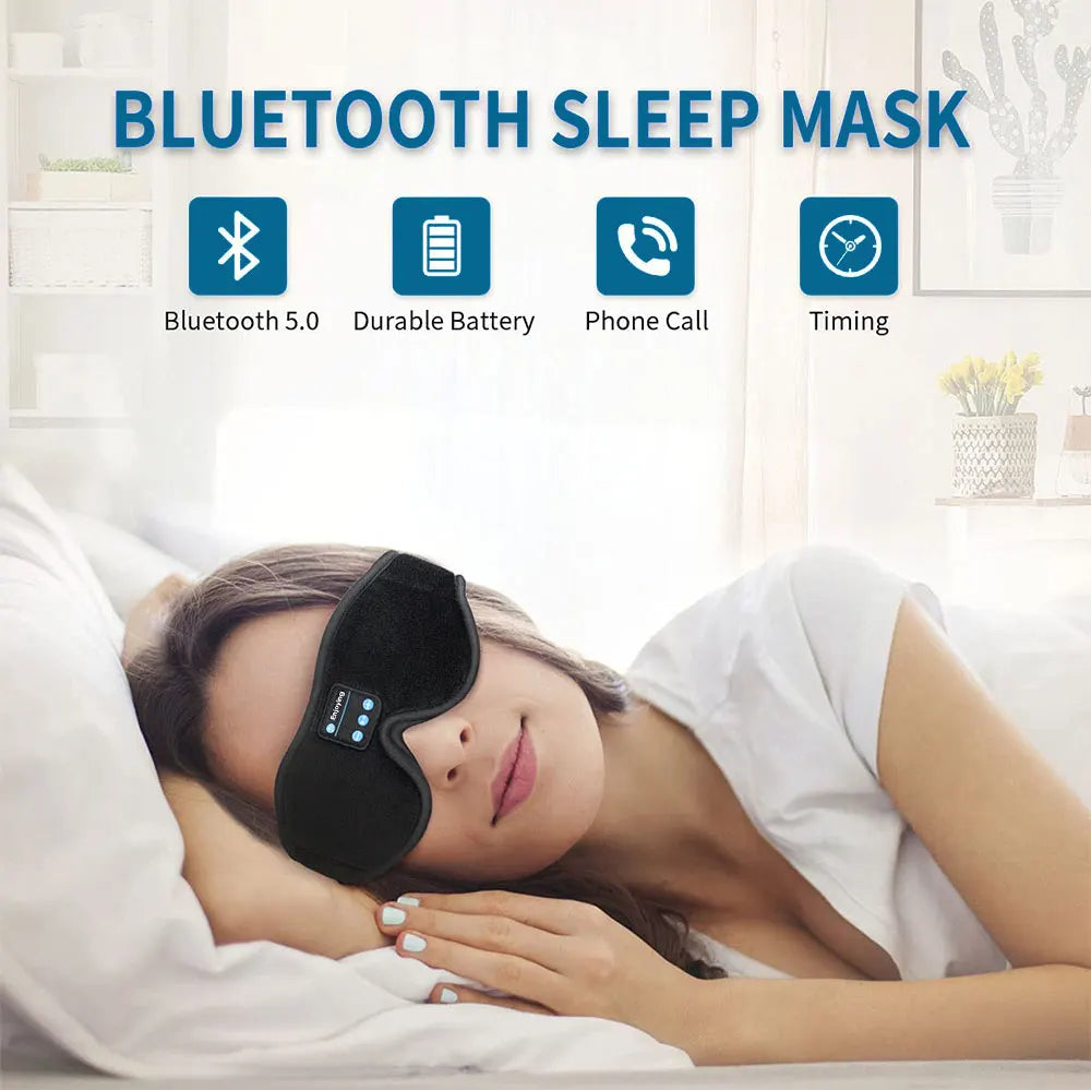 The "Blackout" Bluetooth Sleep Mask