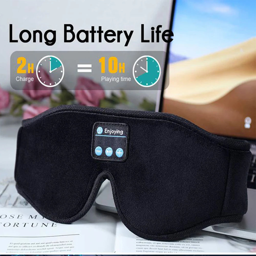 The "Blackout" Bluetooth Sleep Mask