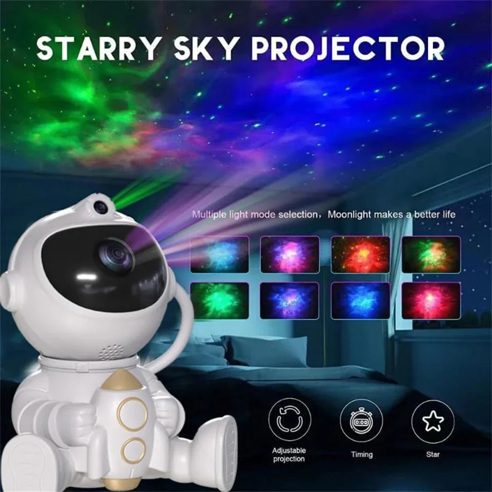 Astronaut Galaxy Projector Star