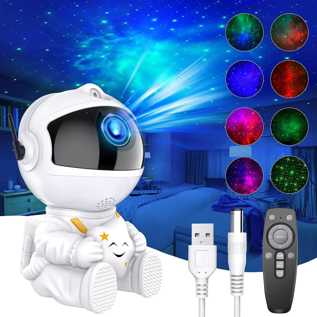 Astronaut Galaxy Projector Star