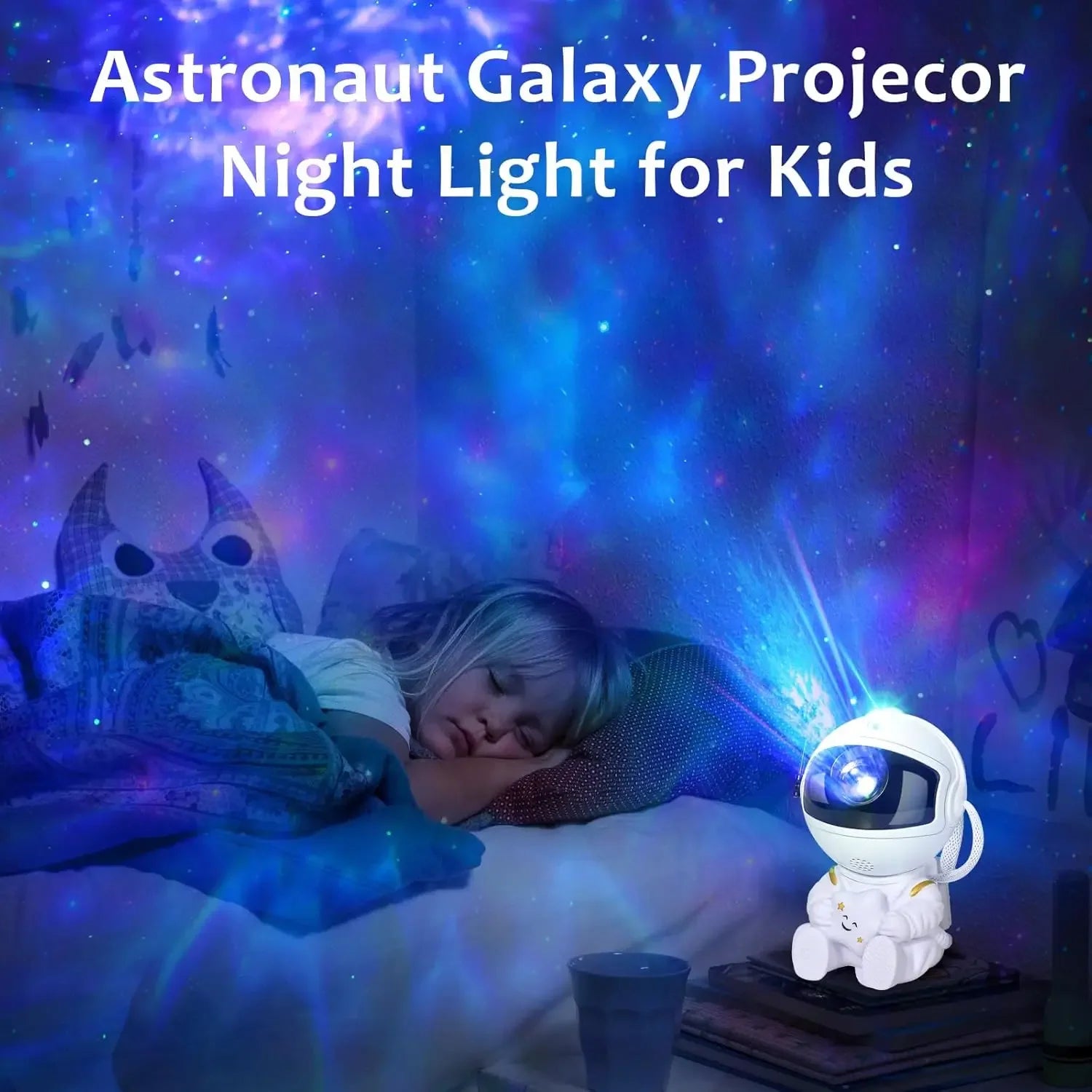 Astronaut Galaxy Projector Star