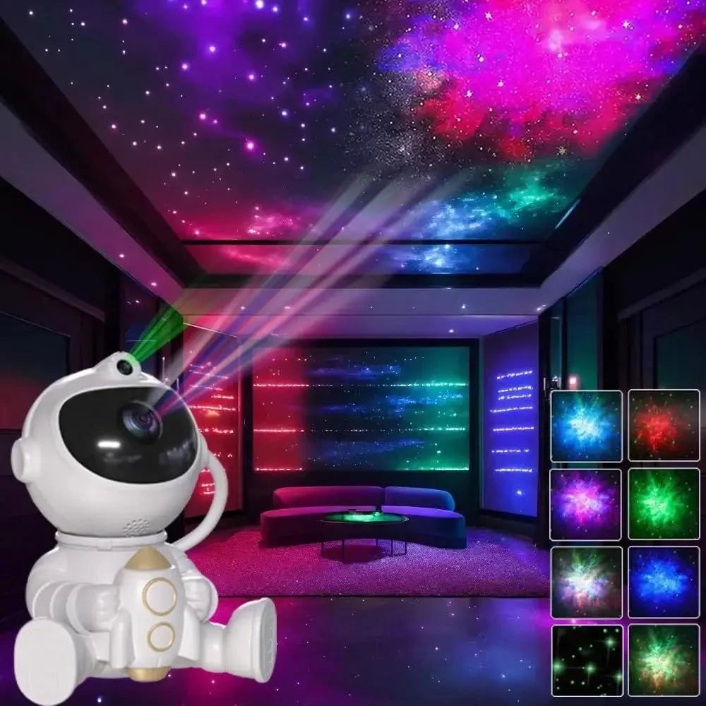 Astronaut Galaxy Projector Star