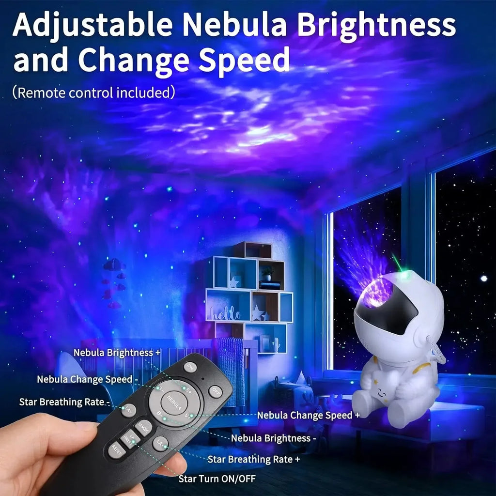Astronaut Galaxy Projector Star