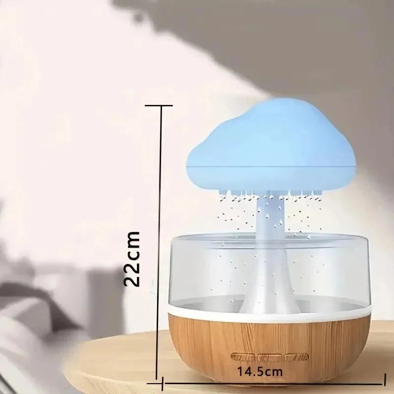 The Rain Cloud Humidifier (Aromatherapy & Sleep Lamp).
